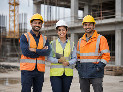 Echipamente PPE și uniforme de lucru pentru construcții