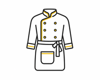 Uniforme pentru bucătari (haine de bucătărie, șorțuri)