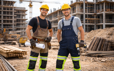Pantaloni de lucru sau salopeta cu pieptar: ghid complet pentru alegerea echipamentului ideal de santier
