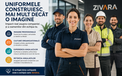 Cum influențează uniformele imaginea companiei și retenția angajaților