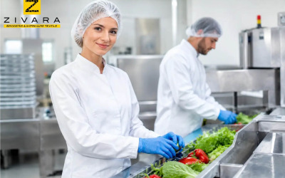 Uniforme pentru industria alimentară rezistente
