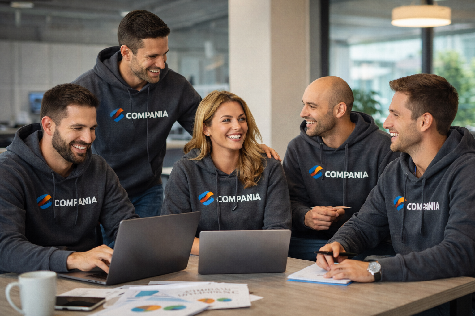 Hanorace și Tricouri Personalizate pentru Firme – Soluții B2B în România